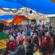 The woman protesters at Delhi’s Shaheen Bagh.